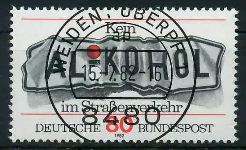 BRD 1982 Nr 1145 zentrisch gestempelt 831DDE