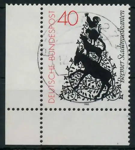 BRD 1982 Nr 1120 zentrisch gestempelt ECKE-ULI 831E42