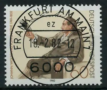 BRD 1982 Nr 1121 zentrisch gestempelt 831E56