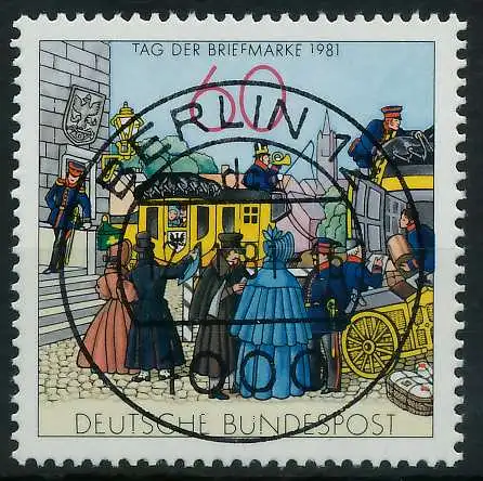 BRD 1981 Nr 1112 zentrisch gestempelt 831ECE