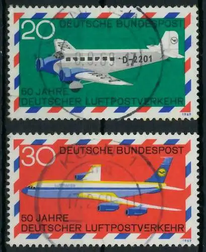 BRD 1969 Nr 576-577 gestempelt 831F62