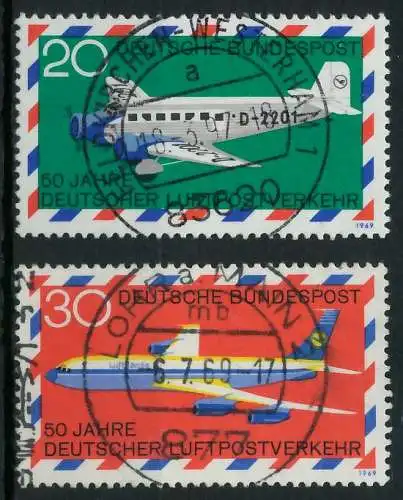 BRD 1969 Nr 576-577 gestempelt 831F6A