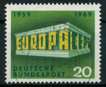 BRD BUND 1969 Nr 583 gestempelt 831FF6