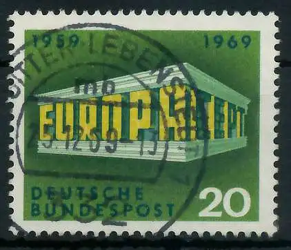 BRD BUND 1969 Nr 583 gestempelt 832006