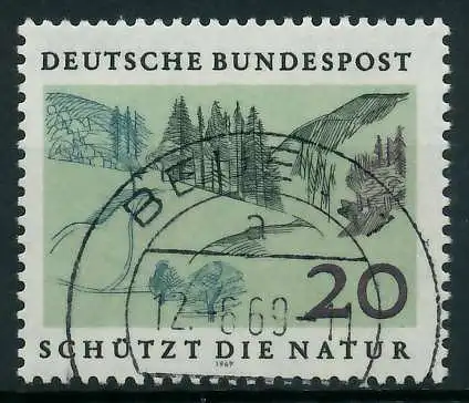 BRD BUND 1969 Nr 592 gestempelt 8328DE