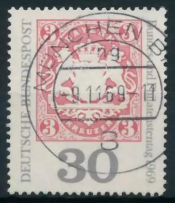 BRD 1969 Nr 601 zentrisch gestempelt 832976