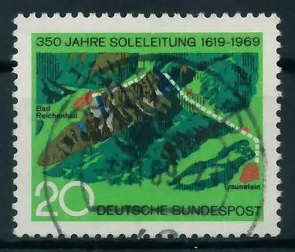 BRD 1969 Nr 602 gestempelt 8329BE