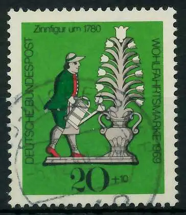 BRD 1969 Nr 605 gestempelt 832A42
