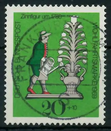 BRD 1969 Nr 605 gestempelt 832A4A