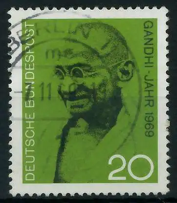 BRD 1969 Nr 608 gestempelt 832A96