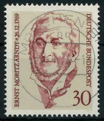 BRD 1969 Nr 611 zentrisch gestempelt 832AC6