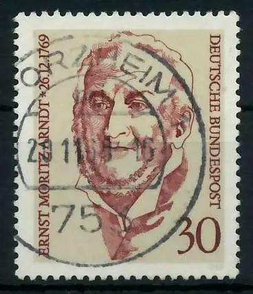 BRD 1969 Nr 611 zentrisch gestempelt 832AD6