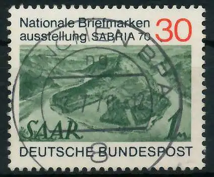 BRD 1970 Nr 619 zentrisch gestempelt 832B5E