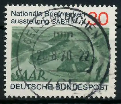 BRD 1970 Nr 619 zentrisch gestempelt 832B66