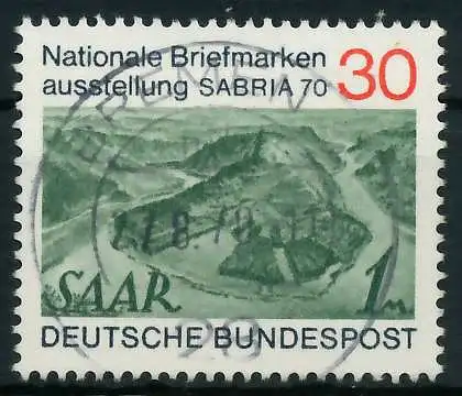 BRD 1970 Nr 619 zentrisch gestempelt 832B6A