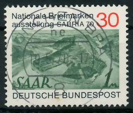 BRD 1970 Nr 619 zentrisch gestempelt 832B76