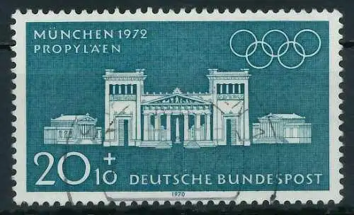 BRD 1970 Nr 625 gestempelt 832C32