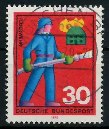 BRD 1970 Nr 632 gestempelt 832CFA