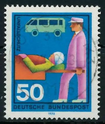 BRD 1970 Nr 633 gestempelt 832D0E