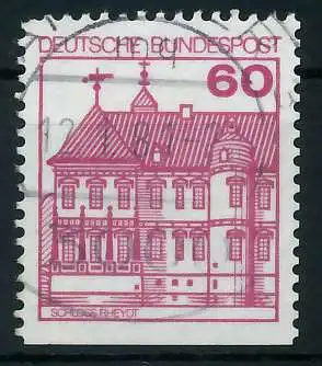 BRD DS BURG SCHL Nr 1028DI gestempelt 832D66