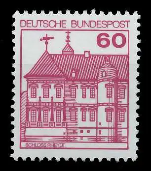 BRD DS BURG SCHL Nr 1028AII postfrisch 832D72