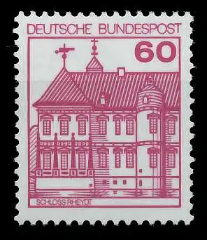 BRD DS BURG SCHL Nr 1028AII postfrisch 832D9A