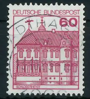 BRD DS BURG SCHL Nr 1028AI gestempelt 832E0A