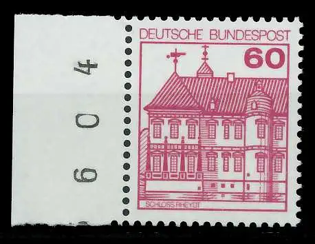 BRD DS BURG SCHL Nr 1028AI postfrisch SRA 832E32