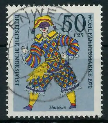 BRD 1970 Nr 653 gestempelt 832EAE