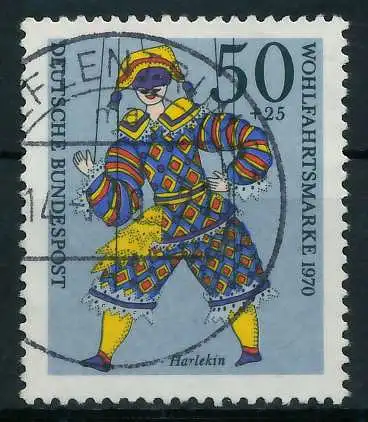 BRD 1970 Nr 653 gestempelt 832EBA