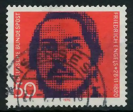 BRD 1970 Nr 657 gestempelt 832FA2
