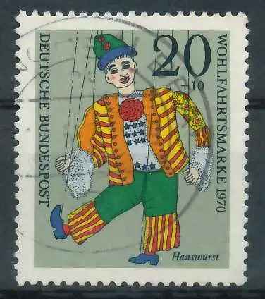 BRD 1970 Nr 651 gestempelt 83305A