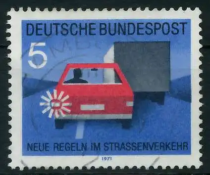 BRD 1971 Nr 670 gestempelt 8368E2