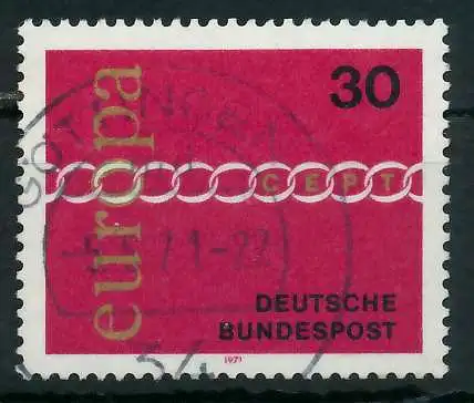 BRD BUND 1971 Nr 676 zentrisch gestempelt 8369C2