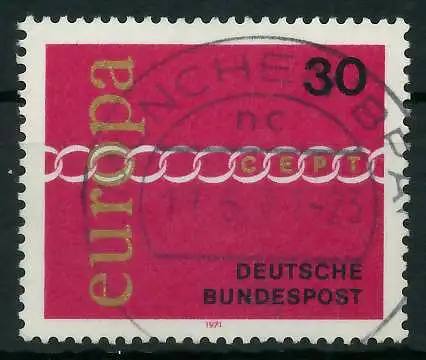 BRD BUND 1971 Nr 676 zentrisch gestempelt 8369D2