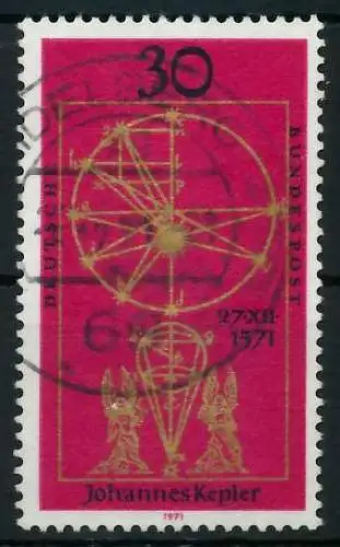 BRD 1971 Nr 688 gestempelt 836B16