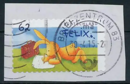 BRD 2015 Nr 3142 gestempelt Briefst³ck 84098E