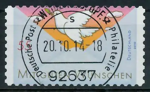 BRD 2010 Nr 2827 zentrisch gestempelt 846082