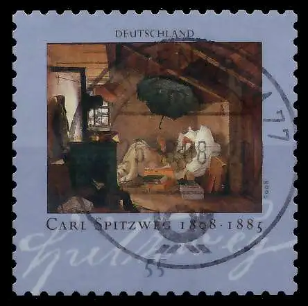 BRD 2008 Nr 2648 zentrisch gestempelt 8463FE