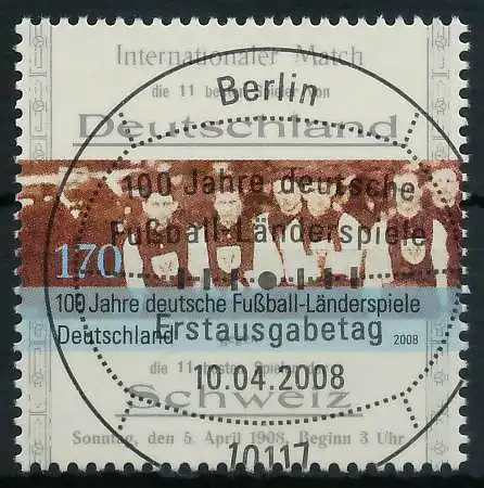 BRD 2008 Nr 2659 ESST zentrisch gestempelt 846462