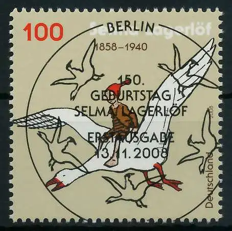 BRD 2008 Nr 2705 ESST zentrisch gestempelt 848816