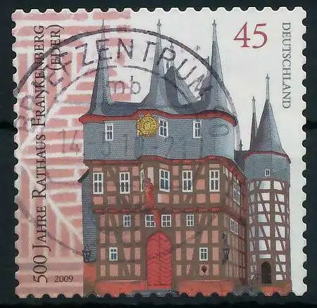 BRD 2009 Nr 2718 zentrisch gestempelt 84883A