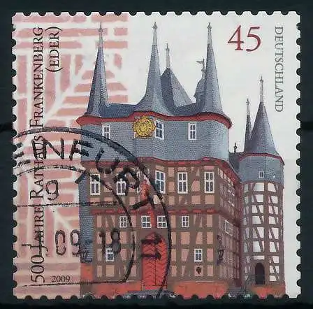 BRD 2009 Nr 2718 gestempelt 84883E