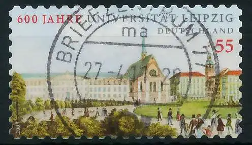 BRD 2009 Nr 2747 zentrisch gestempelt 8488EA