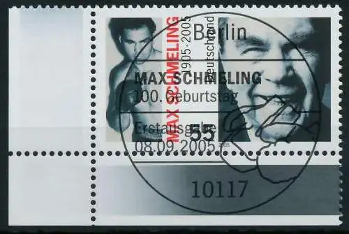 BRD 2005 Nr 2489 ESST zentrisch gestempelt ECKE-ULI 848DCE