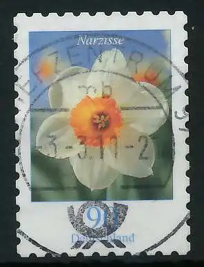 BRD DS BLUMEN Nr 2515 zentrisch gestempelt 84A042