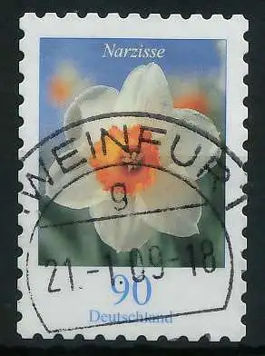 BRD DS BLUMEN Nr 2515 zentrisch gestempelt 84A04E