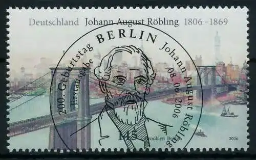 BRD 2006 Nr 2544 ESST zentrisch gestempelt 84A23E