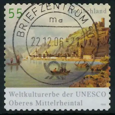 BRD 2006 Nr 2537 gestempelt 84A252