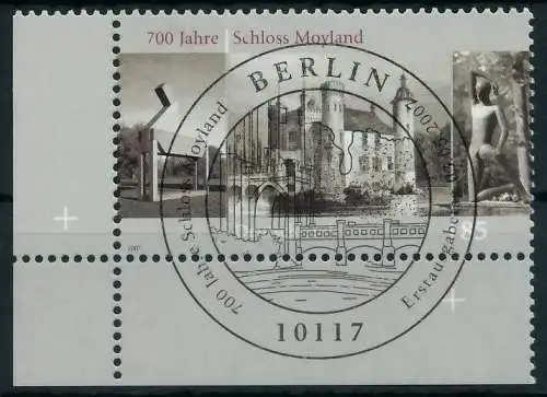 BRD 2007 Nr 2602 ESST zentrisch gestempelt ECKE-ULI 84A5D2